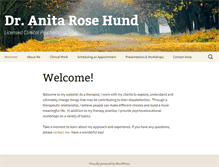 Tablet Screenshot of anitahund.com
